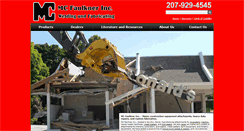 Desktop Screenshot of mcfaulkner.com